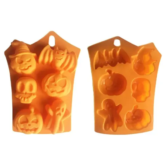 Halloween Silicone Mold Spooky Candy Chocolate, Jelly & Cake Pop Mold {2}