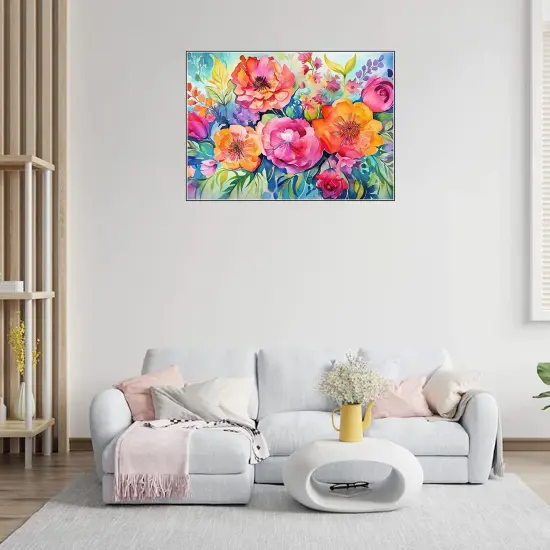 Diamond Painting Kits for Adults - Flower DIY 5D {3}