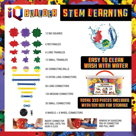 STEM Learning Toys | Fun Educational Building Blocks Toy Set {5}