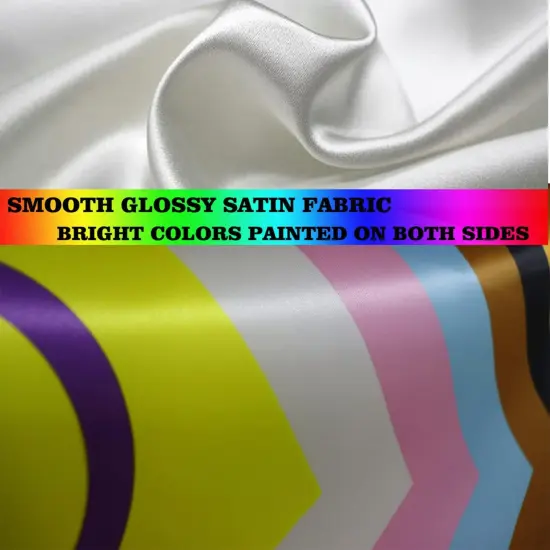 Premium Inclusive New Progress Rainbow Flag 2x3Ft - Both Sides Print Smooth Silk Fabric Support Pride Love LGBT - House Decoration Banner Small Yard Gift {3}