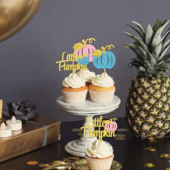 Pumpkin Gender Reveal Decorations {2}