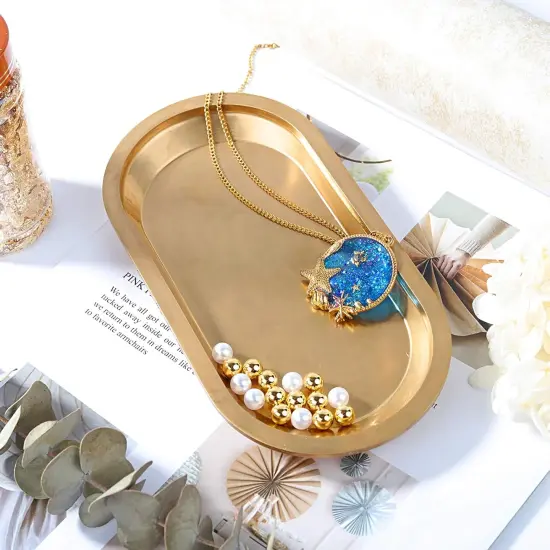 LET'S RESIN Metallic Pigment Powder, 5 Colors Resin Fine Powder, Each Bottle 20ml Shimmer Pigment Dye for Epoxy Resin Coloring, Polymer Clay and Other Crafts {4}