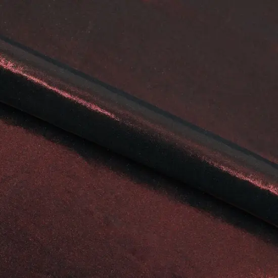 Mercury Titanium Foiled Spandex Fabric Black/Rainbow {3}