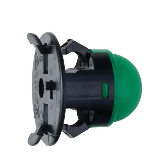 Lemax Spooky Town General Products Village Accessory: LED Bulb Moonlander, Green {1}