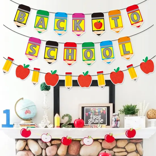 Back to School Decorations Banner 9.8 Feet {2}