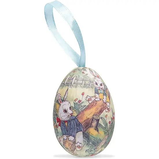 Juvale 36 Pack Easter Egg Ornaments, Easter Bunny Designs, Ideal Plastic Eggs Decorations for DIY Arts & Crafts Projects (3 x 1.75 x 1.75 inches) Multicolor {3}