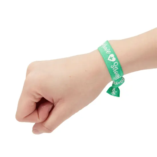 30-Pack Elastic Hair Tie Ribbons in 3 Colors, No Crease Knotted Elastics for Women, Nurse Appreciation Gift (Green, Purple, and Orange) Multicolor {7}