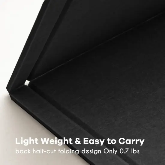 Bulletin Board, 24 x 18 inches Decorative Felt Pin Board(Black) {4}