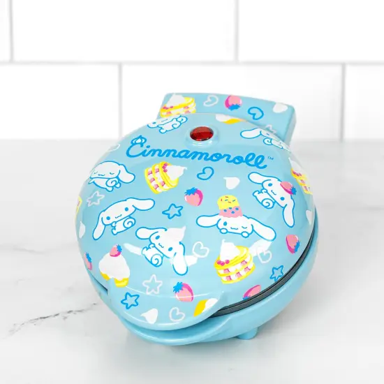 Uncanny Brands Hello Kitty Cinnamoroll Mini Waffle Maker {3}