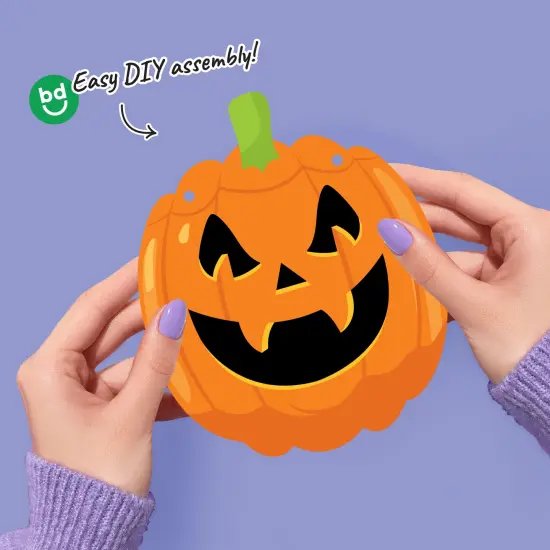 Big Dot of Happiness Halloween Monsters Garland Banner, 30 Feet of Cord, 15 Paper Skeleton, Dracula, Frankenstein, Mummy, and Jack-O'-Lantern Shapes {4}