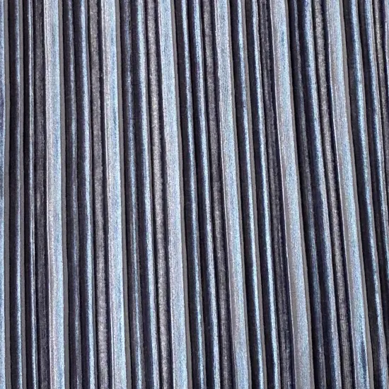 1 Yard Pleated Stretch Velvet Spandex Fabric 58 Inches Width Brown {6}