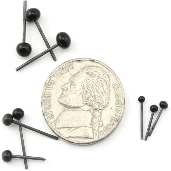 150PCS Black Plastic Safety Eyes {2}