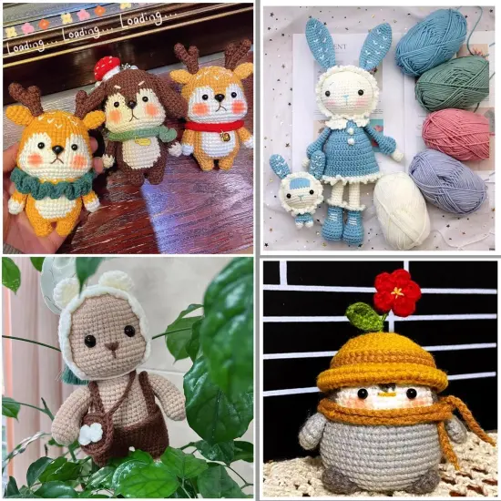 200Pcs Safety Eyes and Secure Washers for Amigurumi Crochet {4}