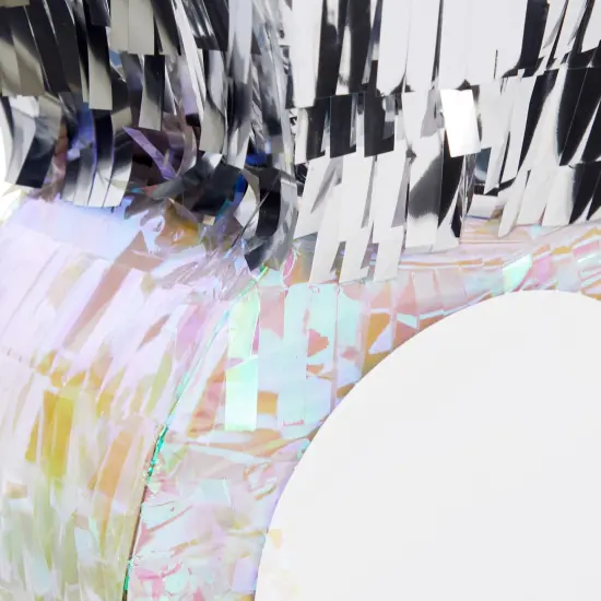 Diamond Ring Pinata for Bridal Shower Centerpieces, Engagement Decorations, Bachelorette Party Supplies (7.2 x 7.1 x 11.0 In) Silver {7}