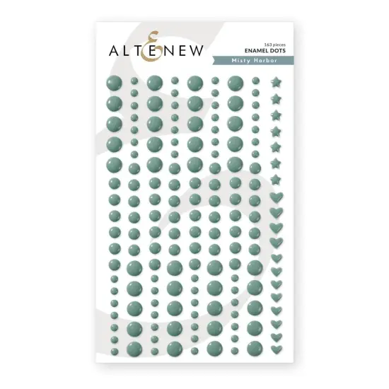 Misty Harbor Enamel Dots {1}