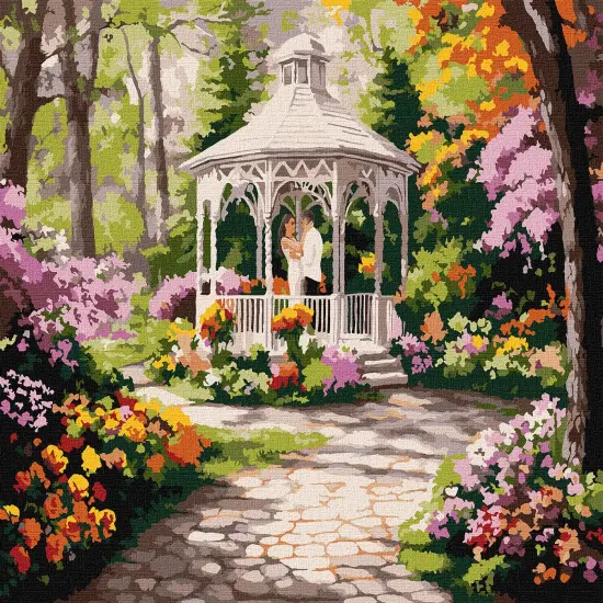 Painting by Numbers kit A flower meadow KHO2909 {3}