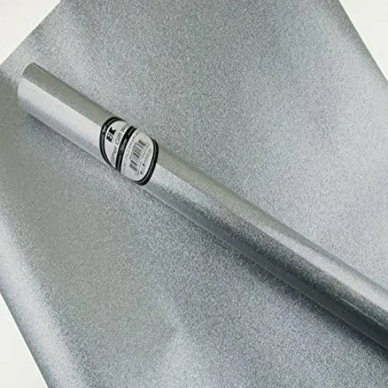 Best Creation Glitter Gift Wrap, 30 x 36-Inch Silver 2 ROLLS {3}