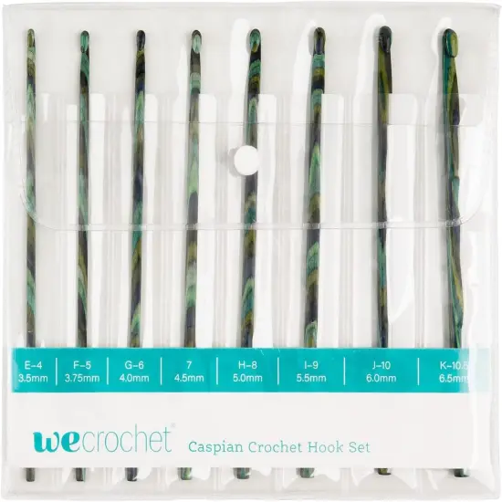 Crochet Caspian Wood Crochet Hook Set {3}
