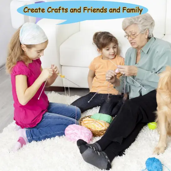 unisian Crochet Hook 6mm 7mm 8mm Long Crochet Hooks Set 3pcs Extra Long Crochet Hook 13.8 Metal Afghan Crochet Needles for Crocheting {5}