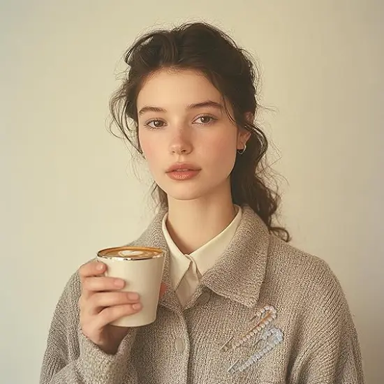 Women Pins Brooch Sweater Clips Shawl Clips Pearl Brooches Faux Crystal Safety Pins Dress Shirt Clips for Women 4 Pieces {5}