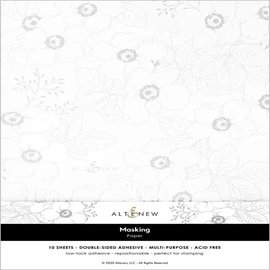 Dreamy Masking Paper and Double-Sided Adhesive Sheets Bundle {3}