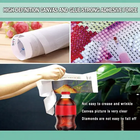 Halloween Diamond Painting Kits - 5D DIY Diamond Art for Adults and Kids - Gem Art Kits Accessories Full Drill Kit Crystal Pictures Home Wall Decor Gifts (11.8 x 15.7in) {4}