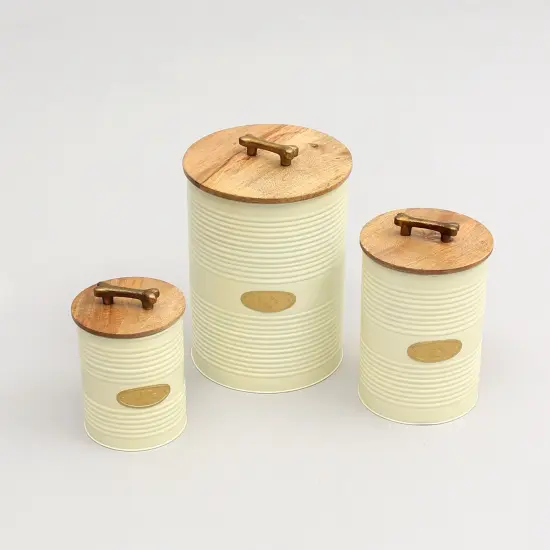 Pet Food Canister- Set of 3 {3}