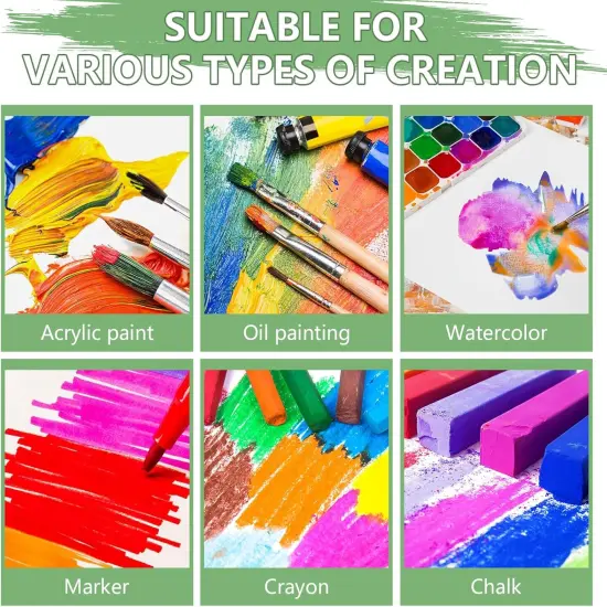 Canvas Boards for Painting 8x10, 26 Pack Canvases Primed Acid Free Blank Canvas Panels for Classroom and Parties {4}