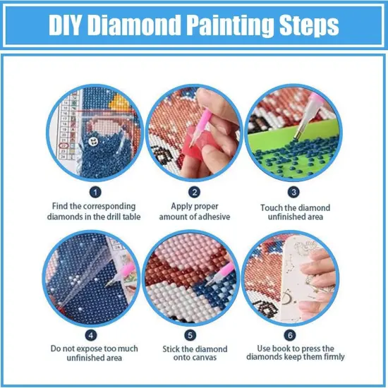 Seaside Beach Diamond Painting Kits for Adults,Starfish Seashell Diamond Painting Kits Ocean Theme, Beach Landscape Diamond Art,Ocean Diamond Art Perfect for Home Wall Decor(14x14in), white {5}