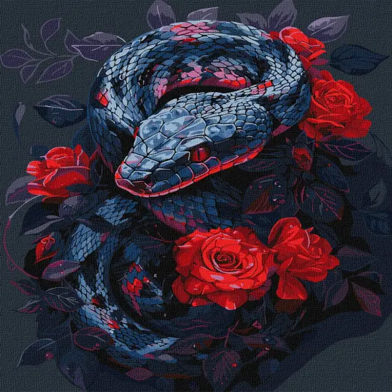 Painting by Numbers kit A dangerous rose KHO5146 {3}