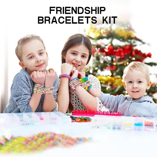 2080PCS Letter Beads,3 Colors A-Z Alphabet Beads for Jewelry Making Friendship Bracelets,White Gold Colorful Round Alphabet Beads {4}