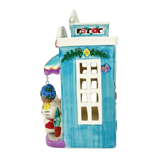 Blue Sky Clayworks Sanrio Hello Kitty & Friends Flower Shop Candle House {2}