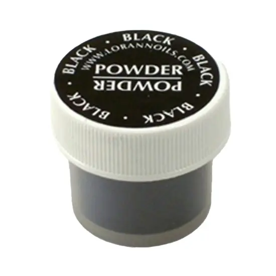 Lorann Oils Black Powder Food Color 4 Grams for Baking and Decorating {1}