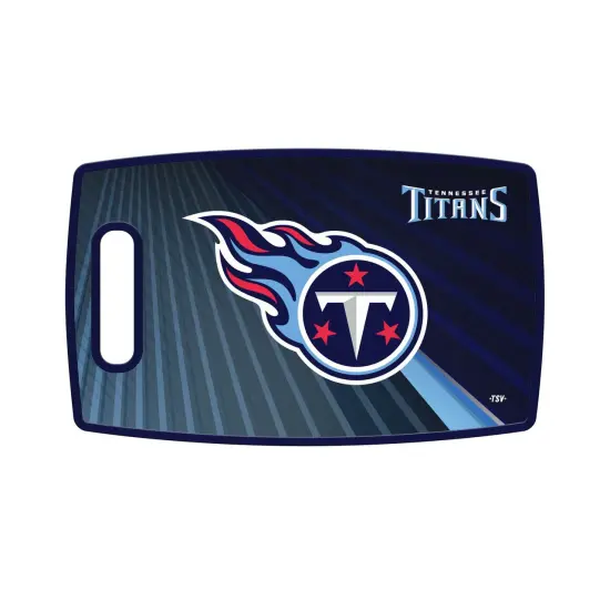 Sports Vault NFL Tennessee Titans Large Cutting Board, 14.5" x 9" {1}