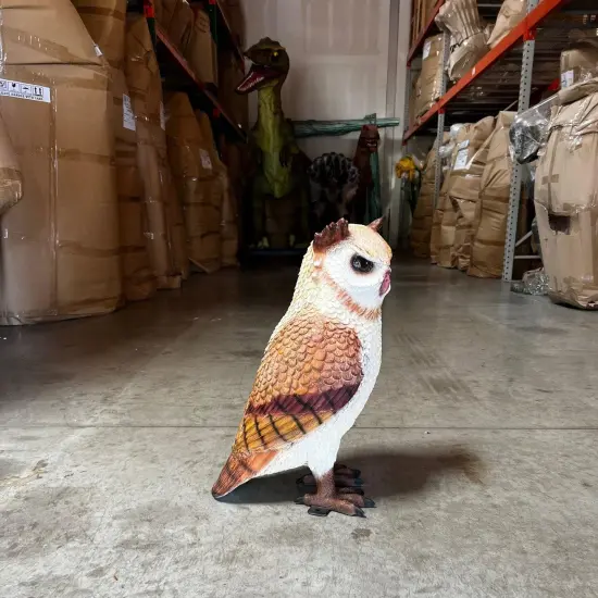 Owl Life Size Statue {6}