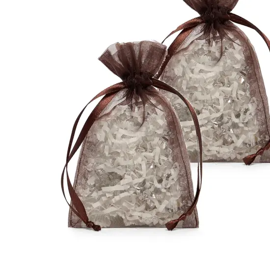 Charming 6&rdquo; x 9&rdquo; Organza Bags Small Gift Holders {4}