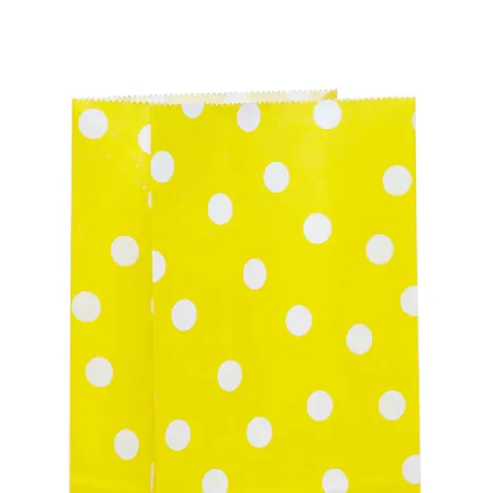 Dot Patterned Sos Food Bags 5'' x 3'' x 9 1/2'' Packaging {5}