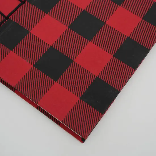 Checkered Notebook Red - Pack of 6 {5}