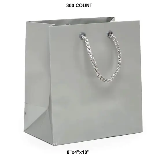 Chic and Spacious Matte Euro Tote 8" x 4" x 10" {1}