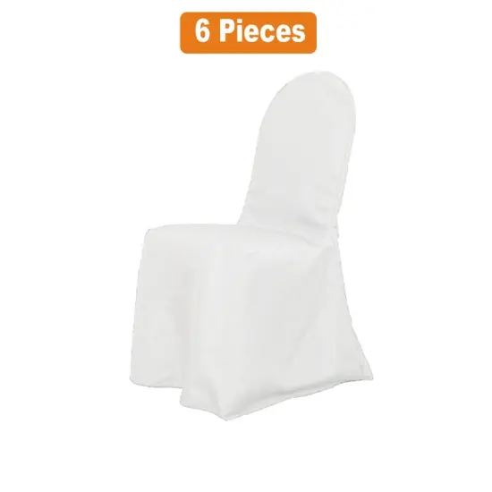 Wrinkle-Free Banquet Chair Covers for Weddings & Events {1}