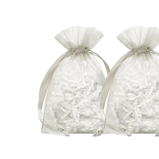 8&rdquo; x 12&rdquo; Sheer Organza Bags Small and Elegant {2}