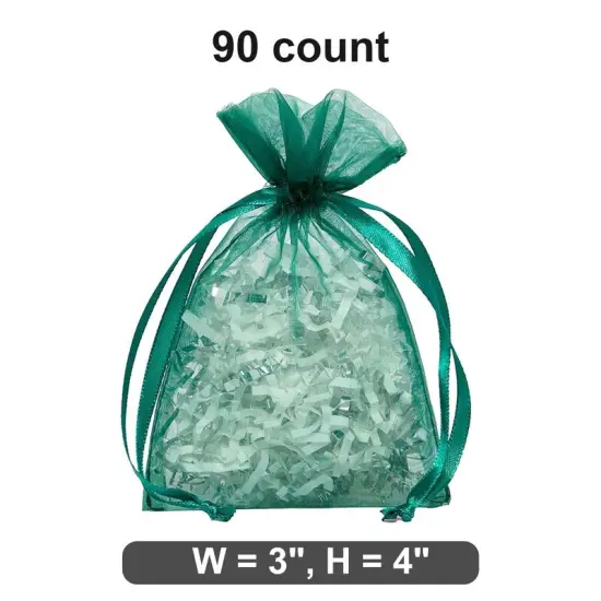 Delicate 3&rdquo; x 4&rdquo; Organza Bags For Personalized Gifts {1}
