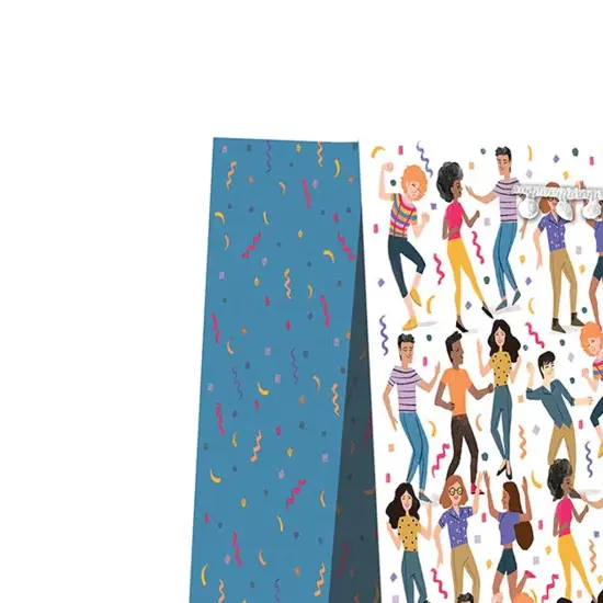 Patterned Gift Bags 10" X 5" X 12 1/2" Perfect for Retail & Gifts {4}