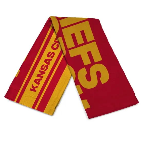 NFL Kansas City Chiefs Play Action Fan Towel 2 Pack 16 x 25 Inches {4}