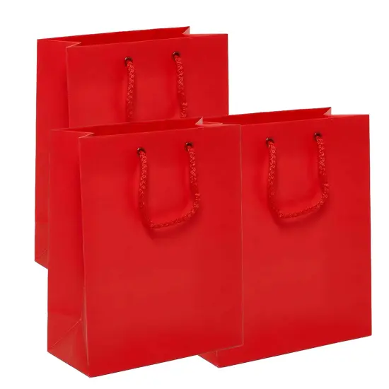 Functional Matte Euro Tote 9" x 3 1/2" x 7" {2}