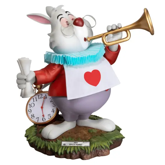 Alice In Wonderland Master Craft The White Rabbit Table Top Statue {1}
