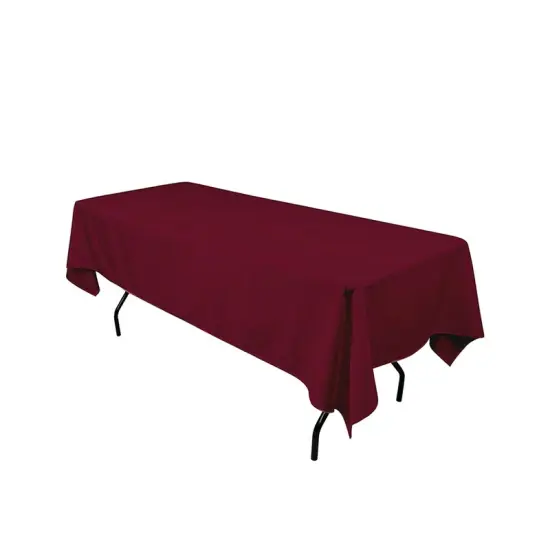 60" x 108" Banquet Polyester Tablecloth {5}