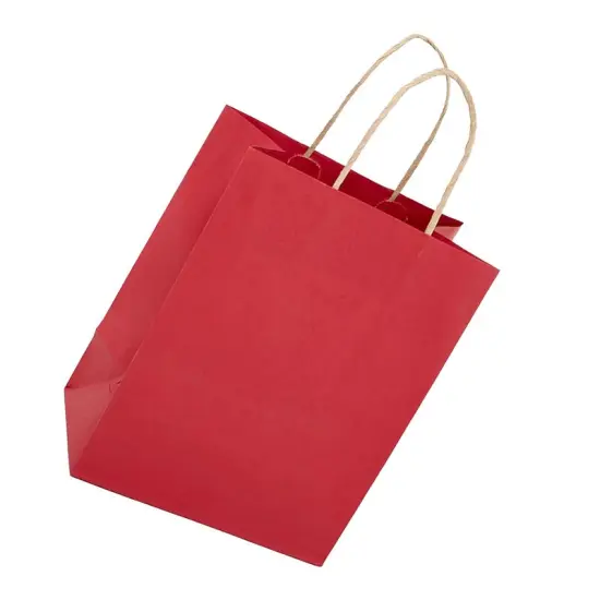 Spacious Kraft Tinted Color Shopping Bag 16" x 6" x 12" {4}