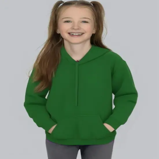 Gildan&reg; Youth Heavy Blend Hooded Sweatshirt Irish green {1}