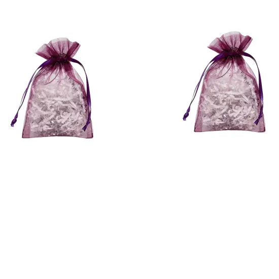 8&rdquo; x 12&rdquo; Organza Drawstring Bags Great for Small Gifts {5}